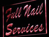 Full Nail Services LED Light Sign - Way Up Gifts