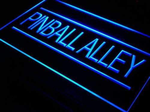 Game Room Arcade Pinball Alley LED Light Sign - LED Gift Works