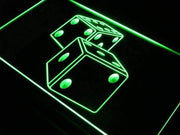 Game Room Dice LED Light Sign - LED Gift Works