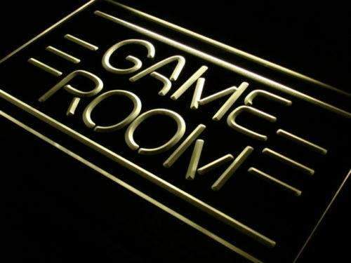 Game Room LED Light Sign - LED Gift Works