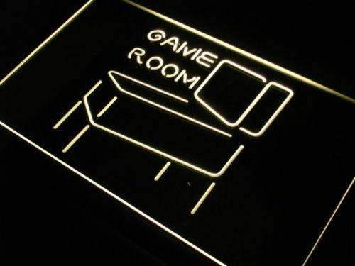 Game Room Pinball LED Light Sign - LED Gift Works