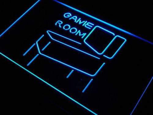 Game Room Pinball LED Light Sign - LED Gift Works