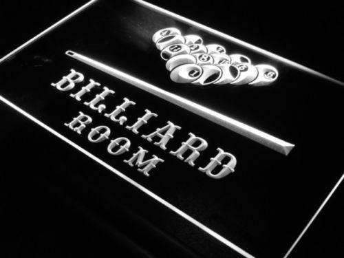 Game Room Pool Hall Billiards LED Light Sign - Way Up Gifts