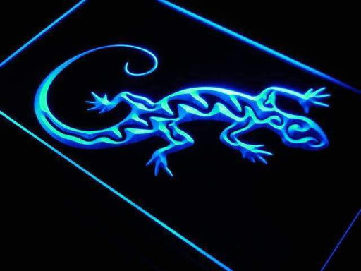 Gecko Lizard LED Light Sign - LED Gift Works