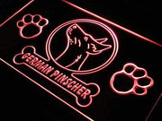 German Pinscher LED Light Sign - LED Gift Works