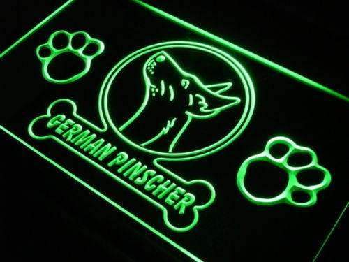 German Pinscher LED Light Sign - Way Up Gifts