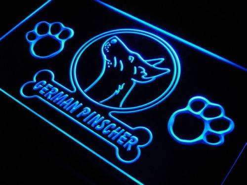 German Pinscher LED Light Sign - Way Up Gifts