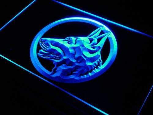 German Shepherd LED Light Sign - Way Up Gifts