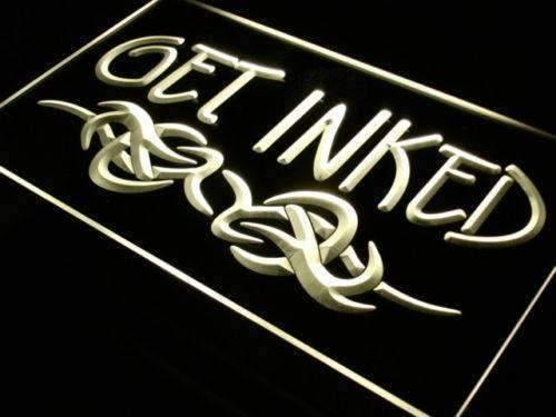 Get Inked Tattoo LED Light Sign - Way Up Gifts