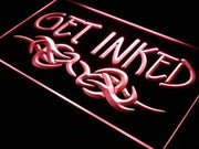 Get Inked Tattoo LED Light Sign - LED Gift Works