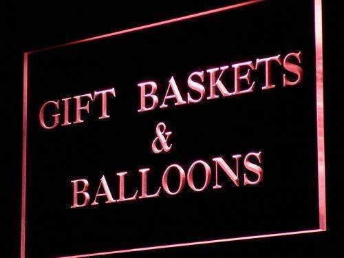 Gift Baskets Balloons LED Light Sign - LED Gift Works