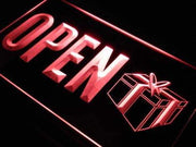 Gift Shop Open LED Light Sign - LED Gift Works