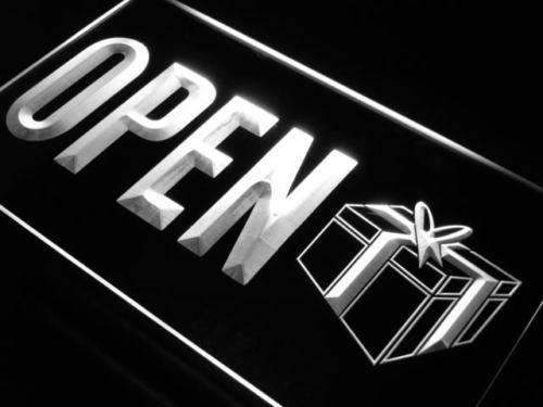 Gift Shop Open LED Light Sign - Way Up Gifts