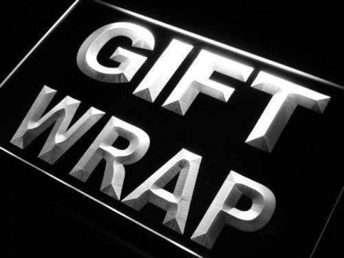 Gift Wrap LED Light Sign - LED Gift Works