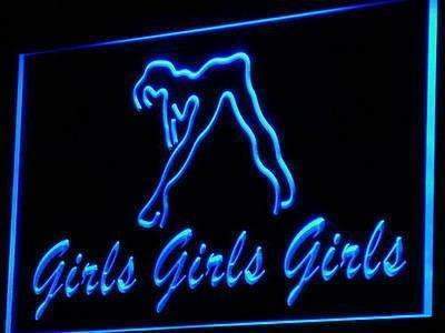 Girls Night Club LED Light Sign - LED Gift Works