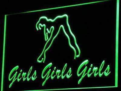 Girls Night Club LED Light Sign - LED Gift Works