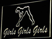 Girls Night Club LED Light Sign - LED Gift Works