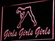 Girls Night Club LED Light Sign - LED Gift Works