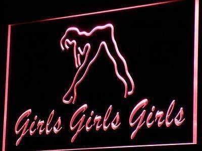 Girls Night Club LED Light Sign - LED Gift Works