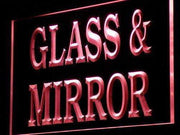 Glass and Mirror Shop LED Light Sign - LED Gift Works