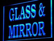 Glass and Mirror Shop LED Light Sign - LED Gift Works