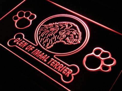 Glen of Imaal Terrier LED Light Sign - Way Up Gifts