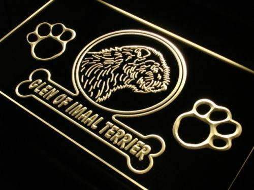 Glen of Imaal Terrier LED Light Sign - Way Up Gifts