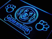 Golden Retriever Dog LED Light Sign - LED Gift Works