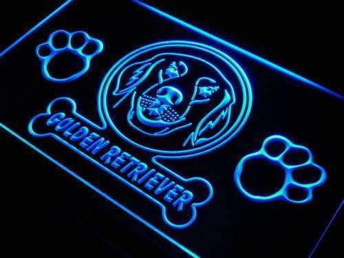 Golden Retriever Dog LED Light Sign - Way Up Gifts