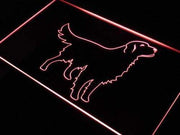 Golden Retriever LED Light Sign - LED Gift Works