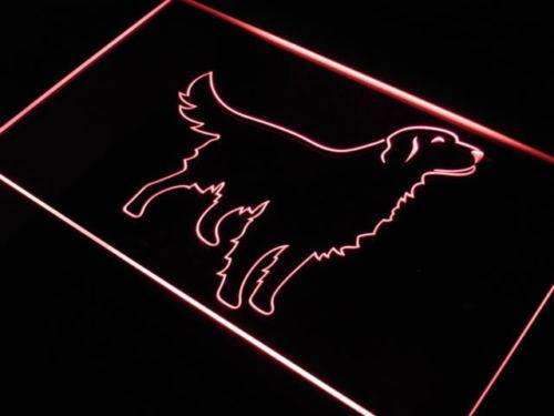 Golden Retriever LED Light Sign - LED Gift Works