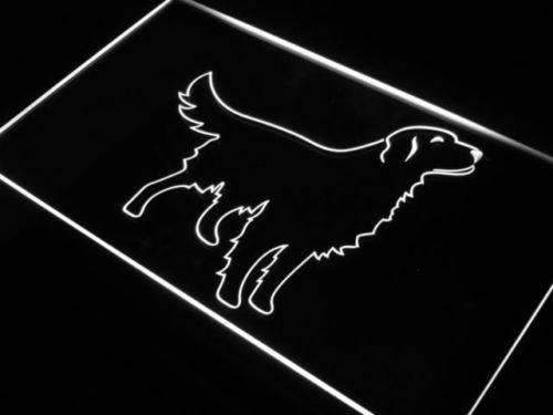 Golden Retriever LED Light Sign - LED Gift Works