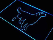 Golden Retriever LED Light Sign - LED Gift Works