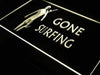Gone Surfing LED Light Sign - Way Up Gifts
