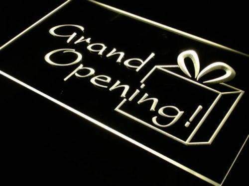 Grand Opening LED Light Sign - LED Gift Works