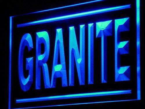 Granite LED Light Sign - LED Gift Works