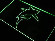 Great White Shark Decor LED Light Sign - LED Gift Works