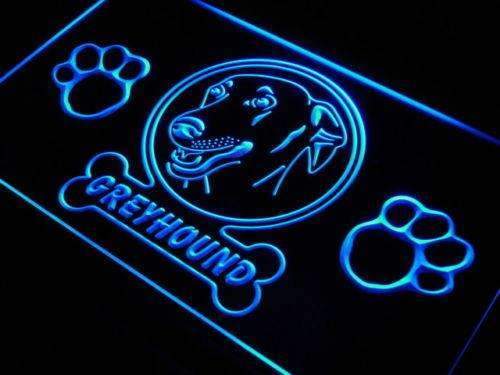 Greyhound Dog LED Light Sign - Way Up Gifts