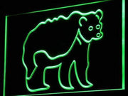 Grizzly Bear LED Light Sign - LED Gift Works
