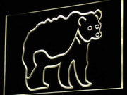 Grizzly Bear LED Light Sign - LED Gift Works