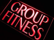 Group Fitness Gym LED Light Sign - LED Gift Works