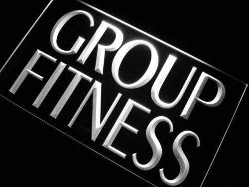 Group Fitness Gym LED Light Sign - LED Gift Works