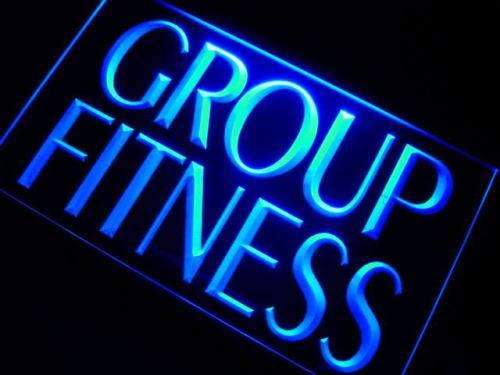 Group Fitness Gym LED Light Sign - Way Up Gifts