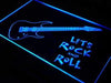 Guitar Let's Rock and Roll LED Light Sign - Way Up Gifts