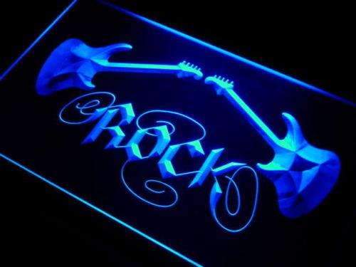 Guitars Rock n Roll LED Light Sign - Way Up Gifts