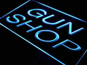 Gun Shop LED Light Sign - LED Gift Works