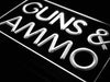 Guns and Ammo LED Light Sign - Way Up Gifts