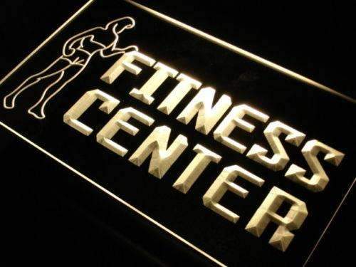 Gym Fitness Center LED Light Sign - LED Gift Works