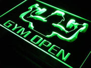 Gym Open LED Light Sign - LED Gift Works
