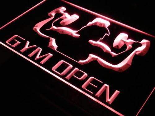 Gym Open LED Light Sign - LED Gift Works